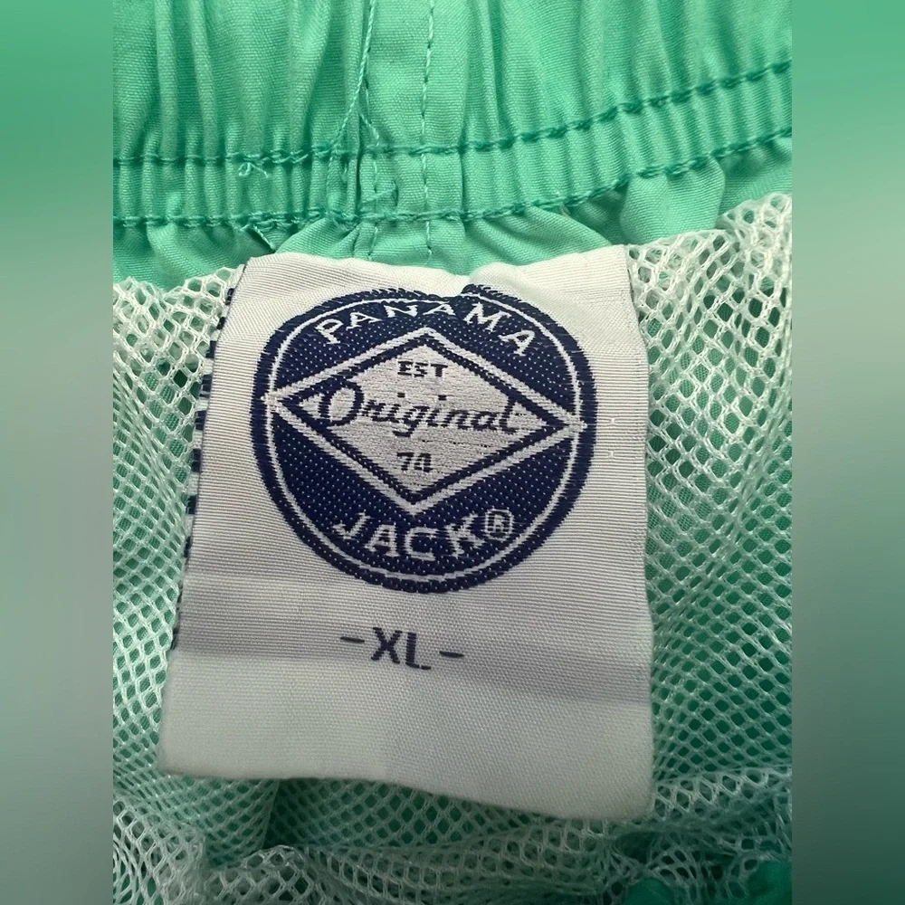 Panama Jack Original Men’s Swim Shorts  Size XL Light Blue (0742)